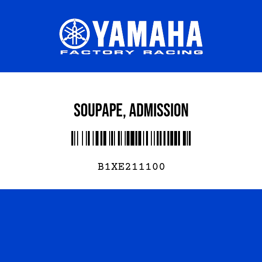 SOUPAPE, ADMISSION