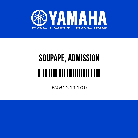 SOUPAPE, ADMISSION