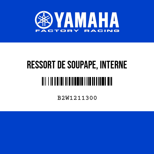 RESSORT DE SOUPAPE, INTERNE