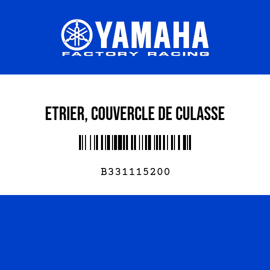 ETRIER, COUVERCLE DE CULASSE