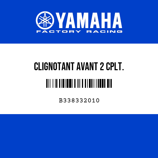 CLIGNOTANT AVANT 2 CPLT.