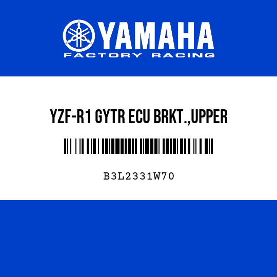 YZF-R1 GYTR ECU BRKT.,UPPER