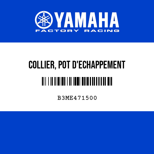COLLIER, POT D'ECHAPPEMENT