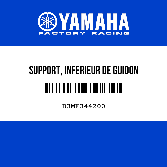 SUPPORT, INFERIEUR DE GUIDON