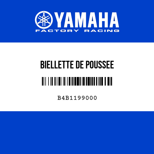 BIELLETTE DE POUSSEE
