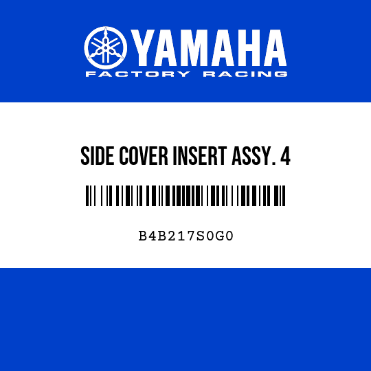 SIDE COVER INSERT ASSY. 4