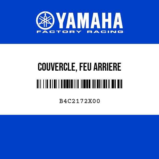 COUVERCLE, FEU ARRIERE