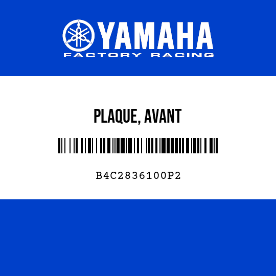 PLAQUE, AVANT