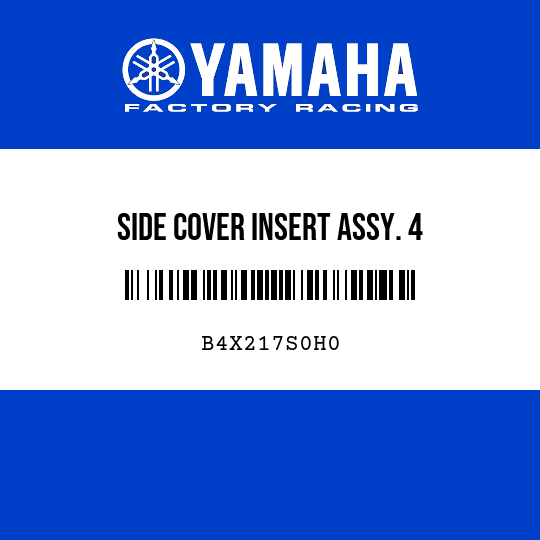 SIDE COVER INSERT ASSY. 4