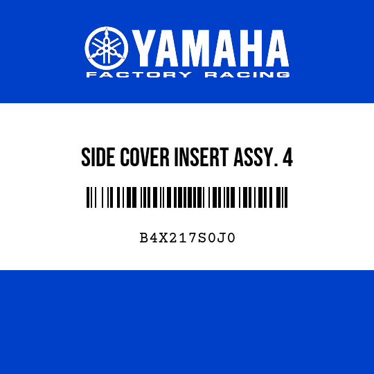 SIDE COVER INSERT ASSY. 4