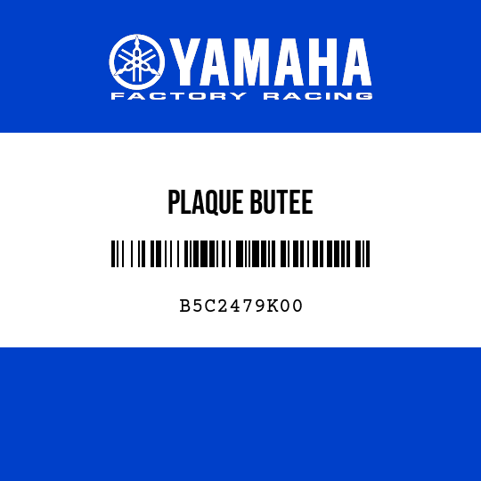PLAQUE BUTEE