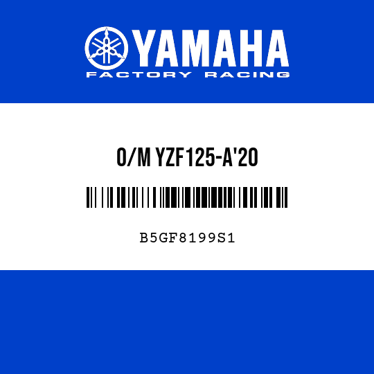 O/M YZF125-A'20