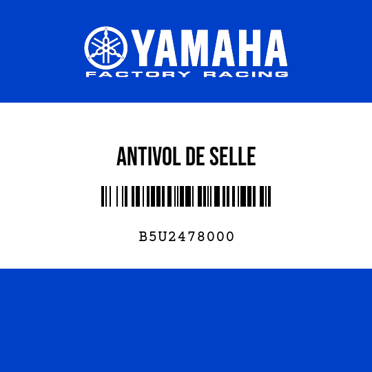 ANTIVOL DE SELLE