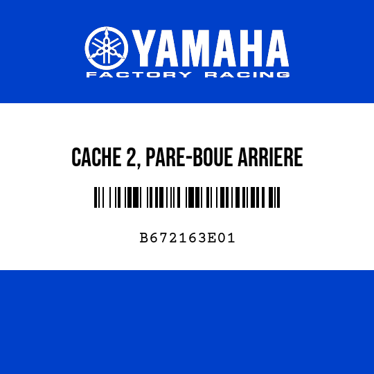 CACHE 2, PARE-BOUE ARRIERE