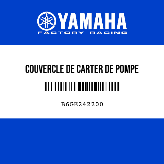 COUVERCLE DE CARTER DE POMPE