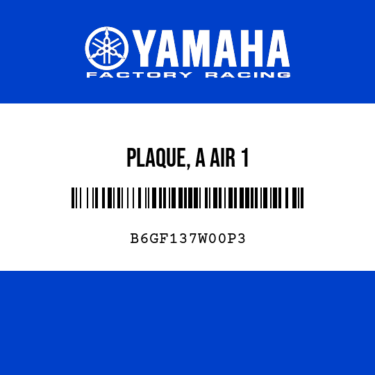 PLAQUE, A AIR 1