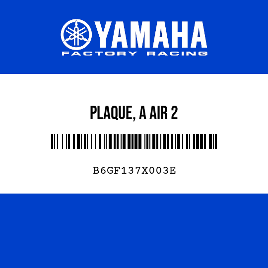 PLAQUE, A AIR 2
