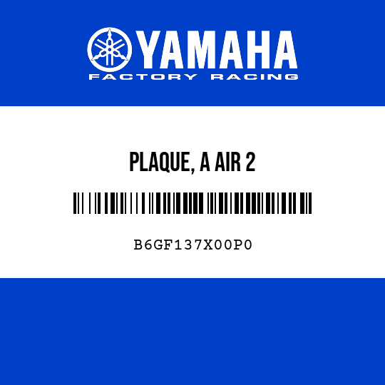 PLAQUE, A AIR 2