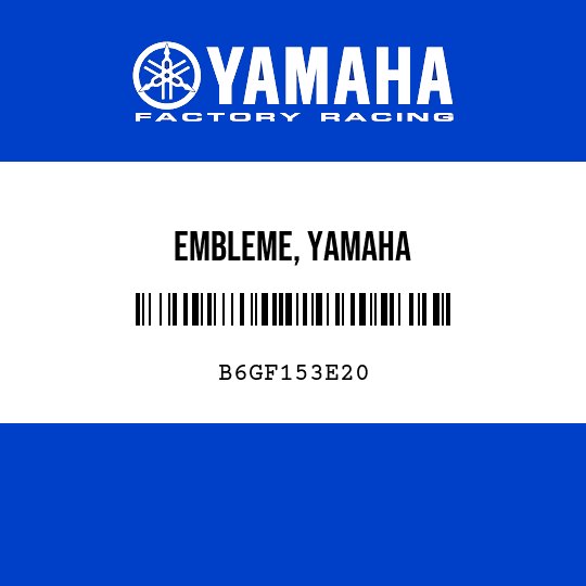 EMBLEME, YAMAHA