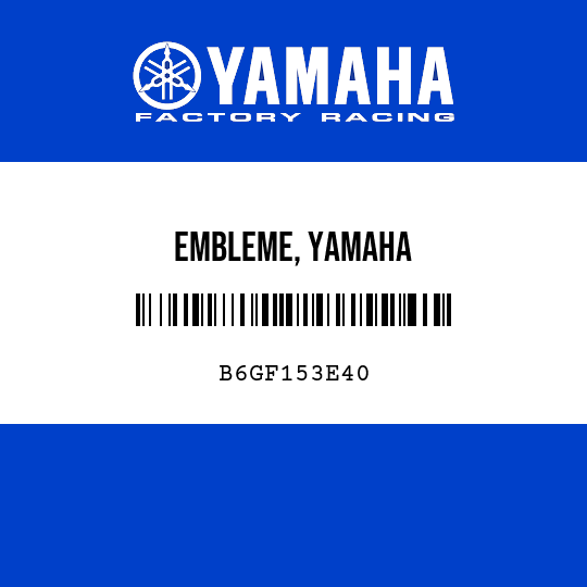 EMBLEME, YAMAHA
