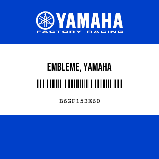EMBLEME, YAMAHA