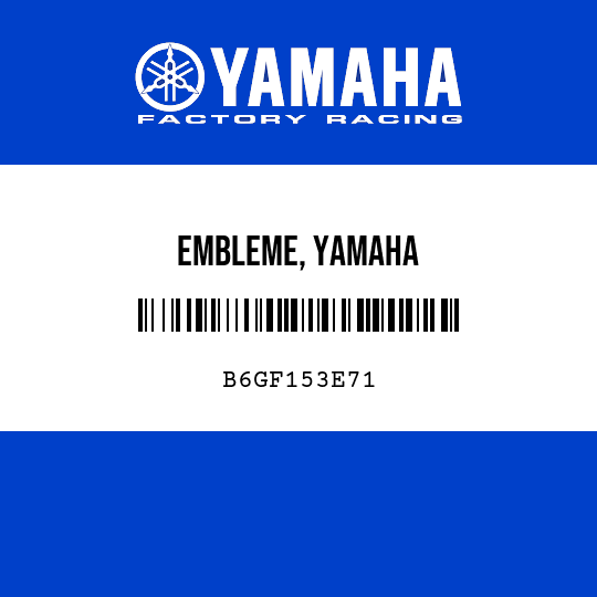 EMBLEME, YAMAHA