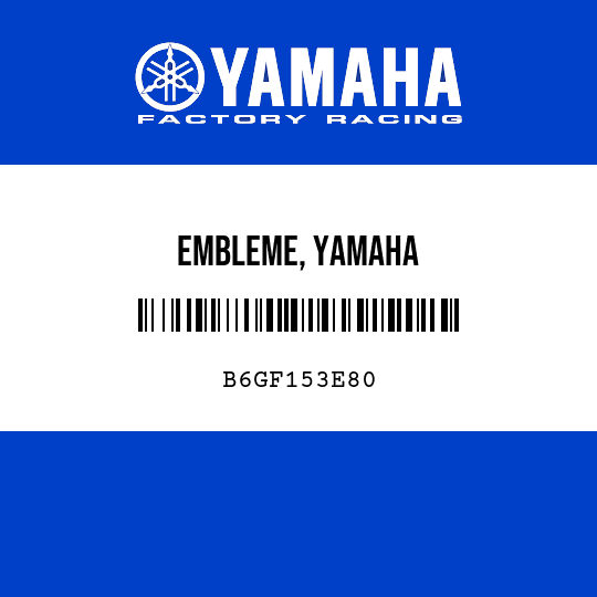 EMBLEME, YAMAHA