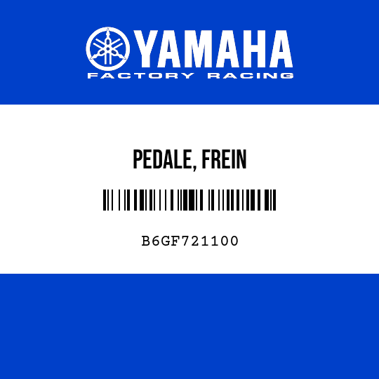 PEDALE, FREIN
