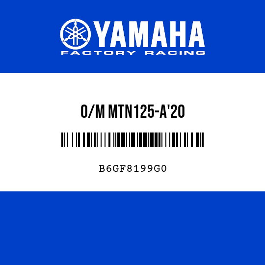 O/M MTN125-A'20