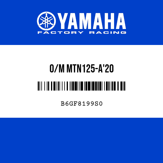 O/M MTN125-A'20