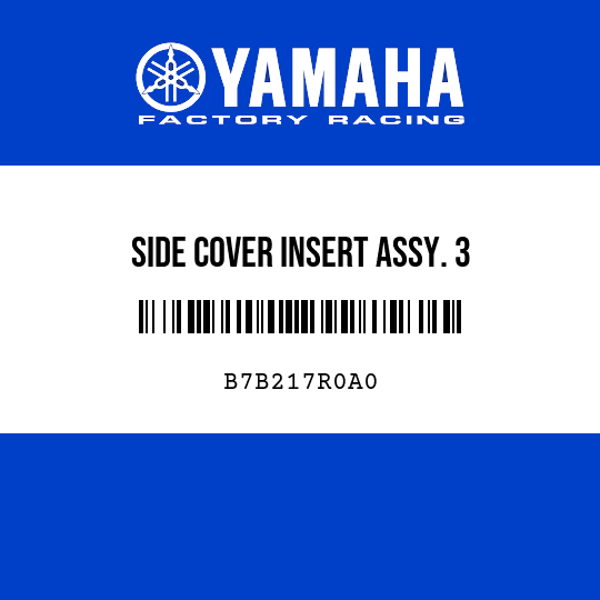 SIDE COVER INSERT ASSY. 3