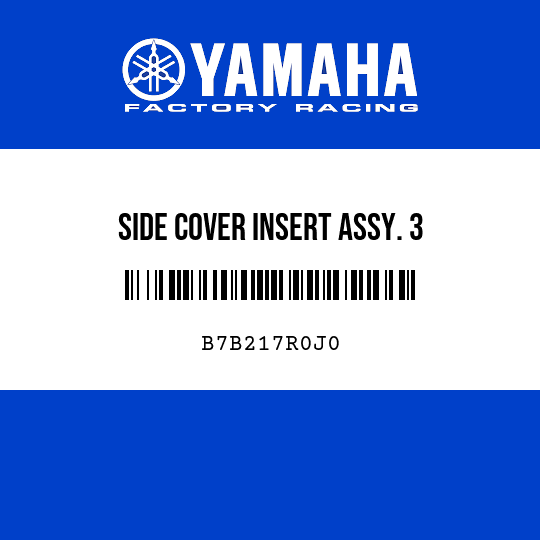 SIDE COVER INSERT ASSY. 3