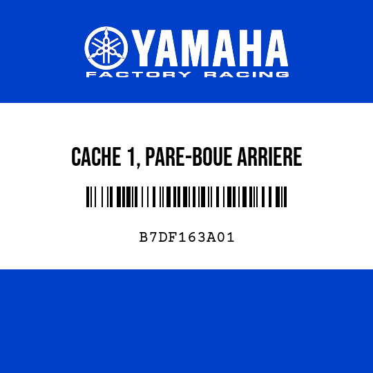 CACHE 1, PARE-BOUE ARRIERE