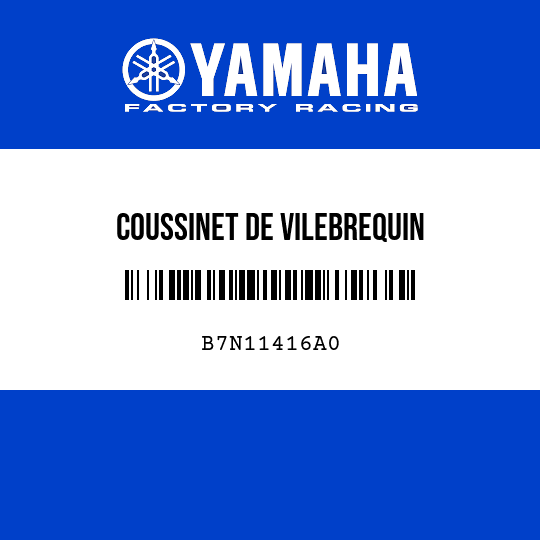 COUSSINET DE VILEBREQUIN