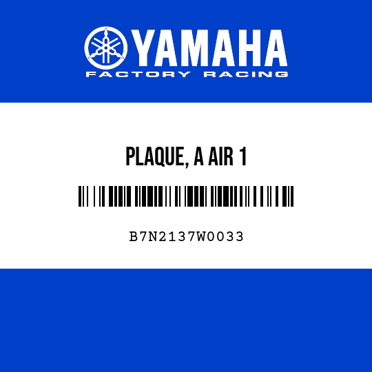PLAQUE, A AIR 1