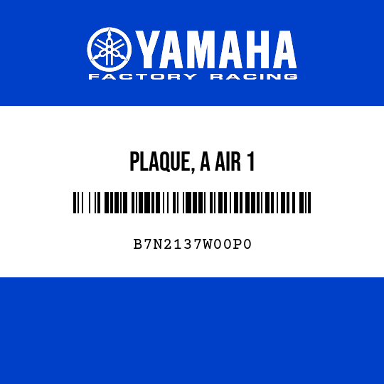 PLAQUE, A AIR 1