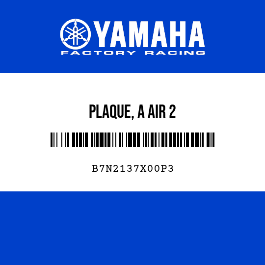 PLAQUE, A AIR 2