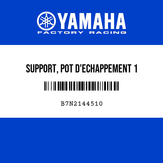 SUPPORT, POT D'ECHAPPEMENT 1