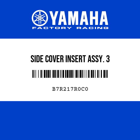 SIDE COVER INSERT ASSY. 3