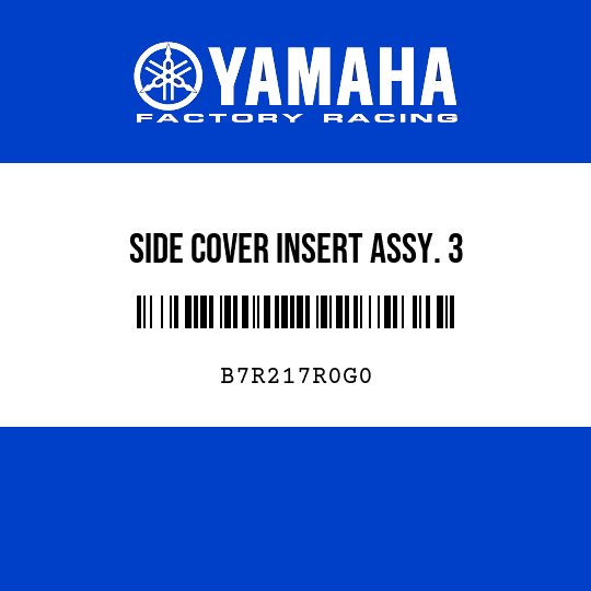 SIDE COVER INSERT ASSY. 3