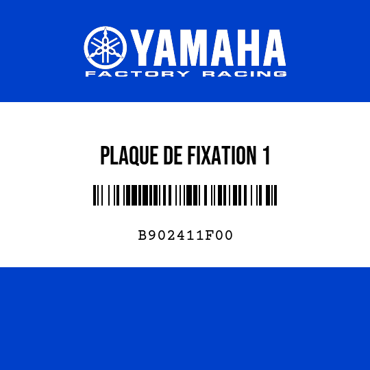 PLAQUE DE FIXATION 1