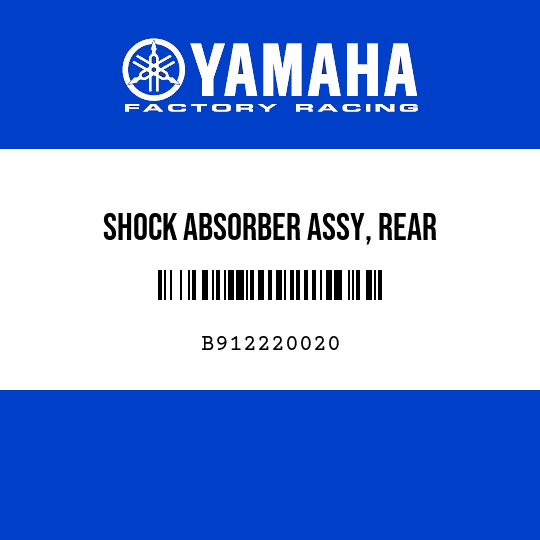 SHOCK ABSORBER ASSY, REAR