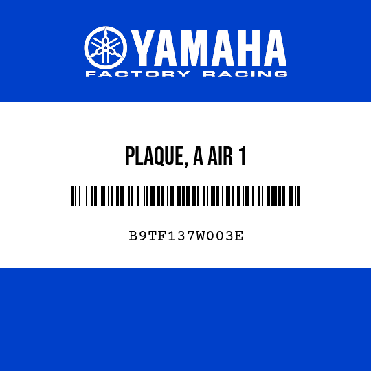 PLAQUE, A AIR 1
