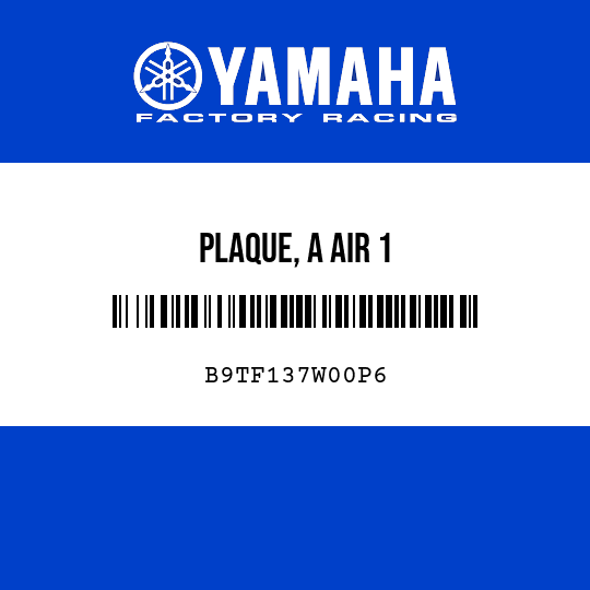 PLAQUE, A AIR 1