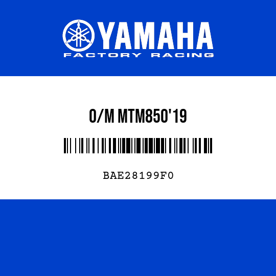 O/M MTM850'19