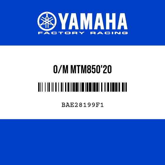 O/M MTM850'20