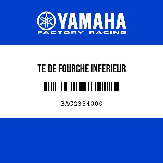 TE DE FOURCHE INFERIEUR
