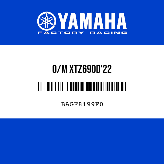O/M XTZ690D'22