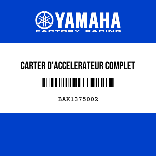 CARTER D'ACCELERATEUR COMPLET