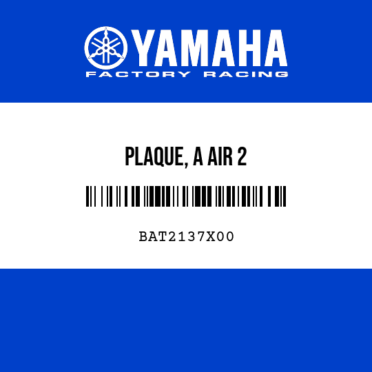 PLAQUE, A AIR 2
